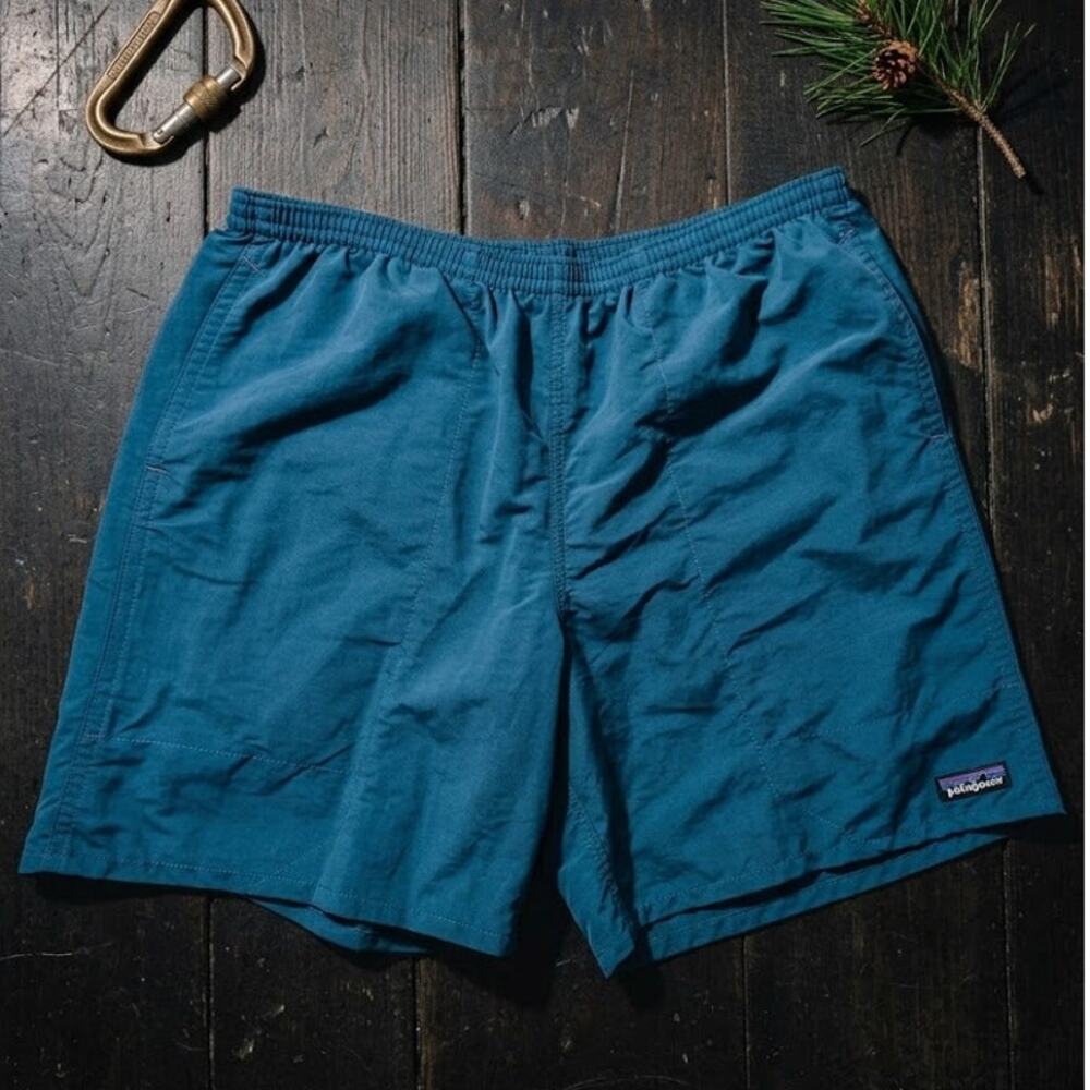 NWT Patagonia Mens Baggies Longs 7" Shorts Tidepool Blue Size Large